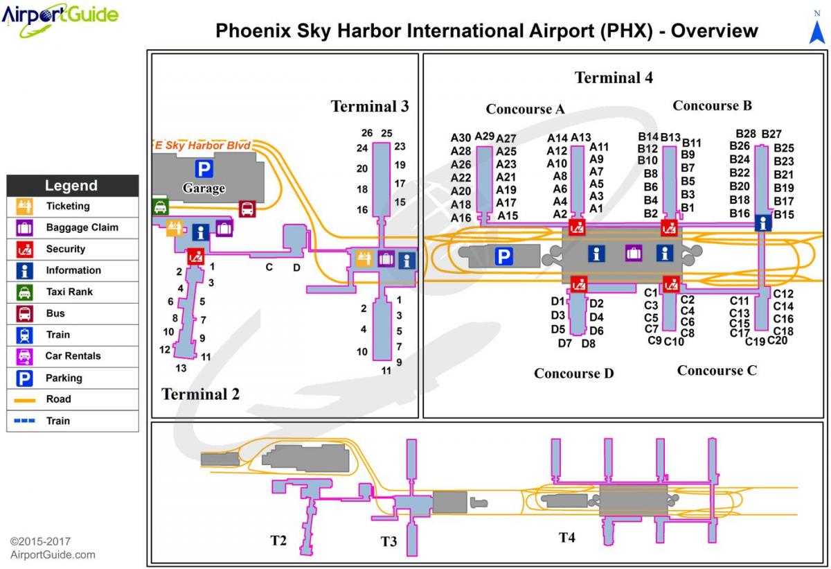 phx терминал газрын зураг