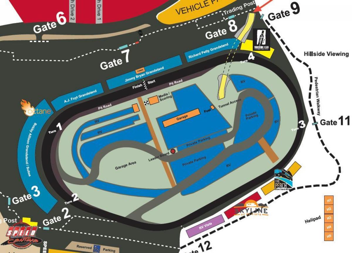 Финикс raceway газрын зураг