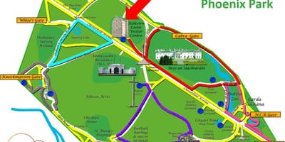 Финикс парк газрын зураг