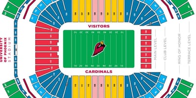 Монгол Cardinals цэнгэлдэх газрын зураг
