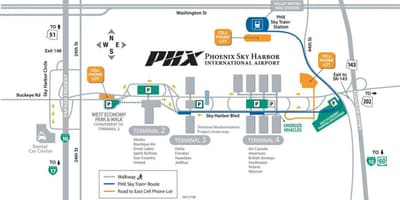 Skyharbor нисэх онгоцны буудлын зураг
